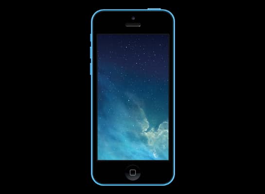 Apple iPhone 5c (GSM) A6 rendering for iOS firmware update