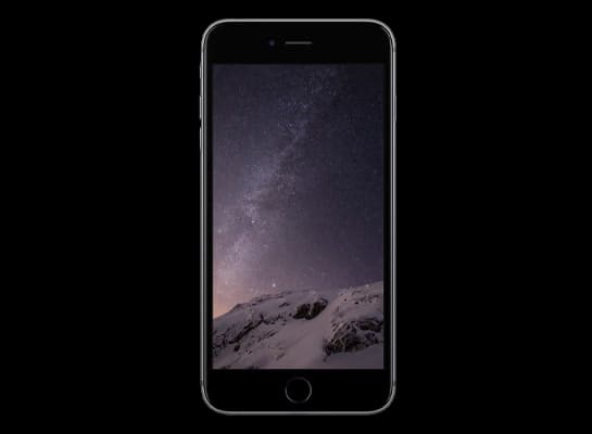 Apple iPhone 6 Plus A8 rendering for iOS firmware update