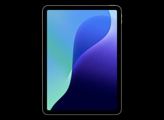 Apple iPad Air 11-inch (M3) Wi-Fi + Cellular M3 rendering for iPadOS firmware update