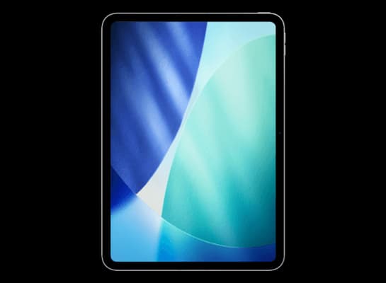 Apple iPad Pro 11-inch (M5) Wi-Fi M5 rendering for iPadOS firmware update