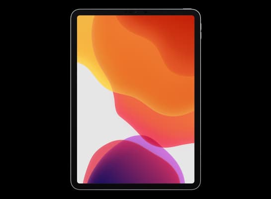 Apple iPad Pro 11-inch (2nd generation) Wi-Fi + Cellular A12Z rendering for iPadOS firmware update