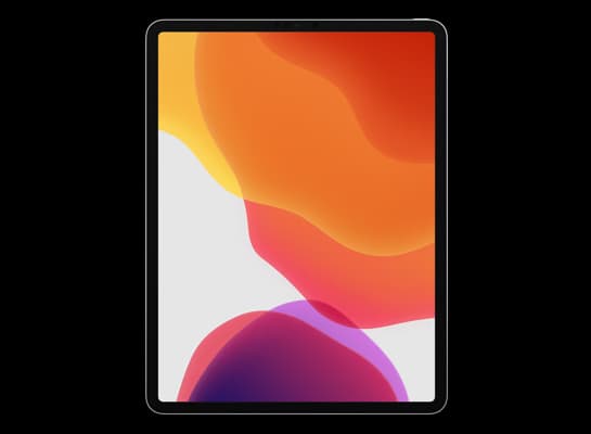Apple iPad Pro 12.9-inch (4th generation) Wi-Fi + Cellular A12Z rendering for iPadOS firmware update