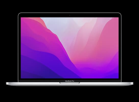 Apple MacBook Pro (13-inch, M2, 2022) M2 rendering for macOS firmware update