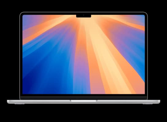 Apple MacBook Air (13-inch, M4, 2025) M4 rendering for macOS firmware update