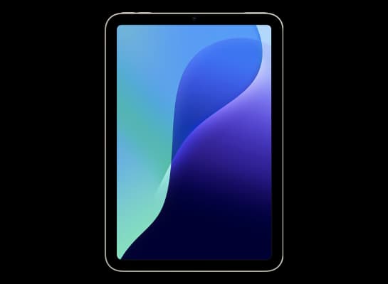 Apple iPad mini (A17 Pro) Wi-Fi + Cellular A17 Pro rendering for iPadOS firmware update