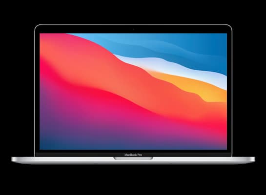 Apple MacBook Pro (13-inch, M1, 2020) M1 rendering for macOS firmware update