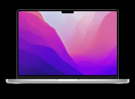 Apple MacBook Pro (14-inch, M1 Pro, 2021) M1 Pro rendering for macOS firmware update